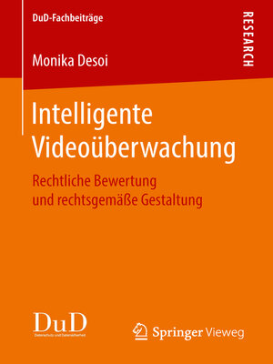 cover image of Intelligente Videoüberwachung